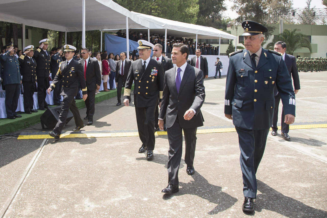 En la ceremonia habrá entrega de premios académicos a 56 cadetes; así como condecoraciones al mérito facultativo y 169 sables y 169 Armas a los guardamarinas que egresan. (ARCHIVO)
