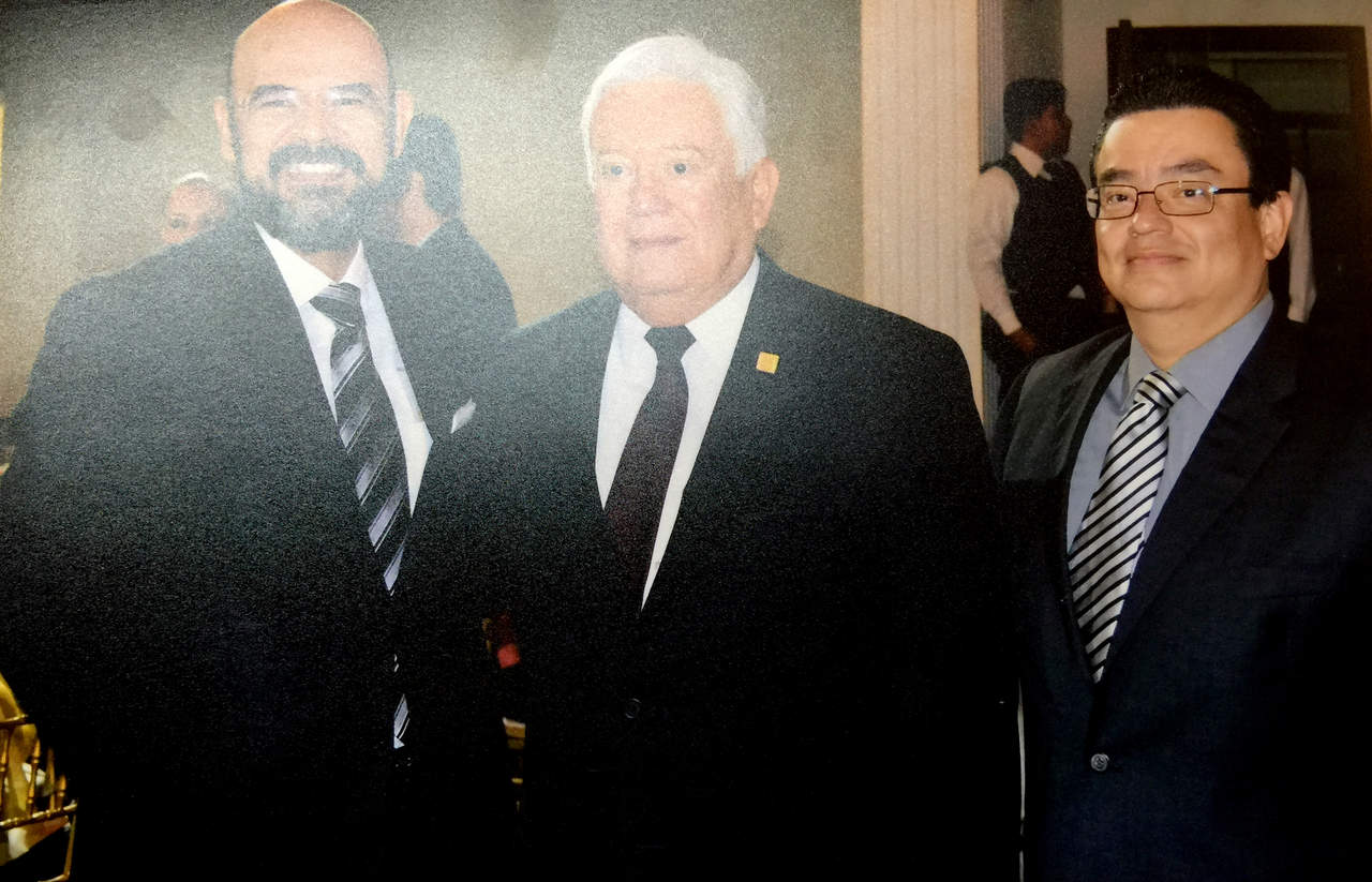 Lenin, Jesús Gerardo y Gregorio. 
