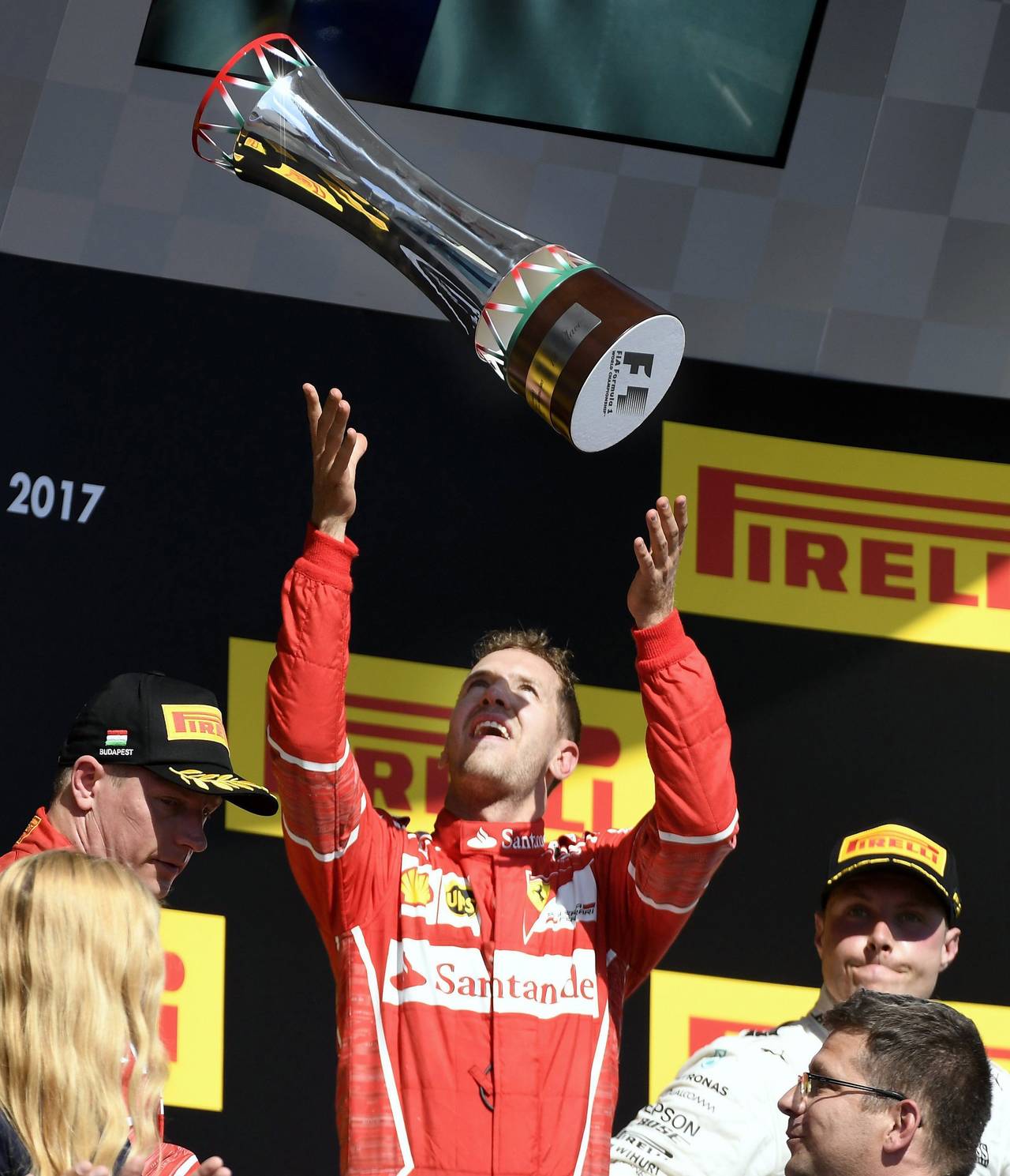 Sebastian Vettel busca su quinta corona del máximo circuito del automovilismo. (AP)