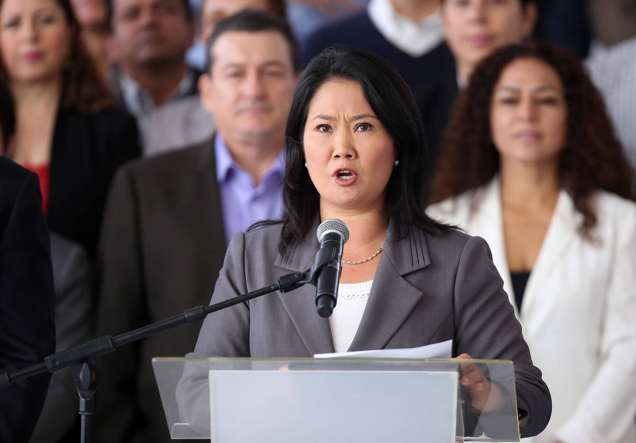 Desprestigio. Fujimori dijo que se trata de una inaceptable campaña de desprestigio. (EFE)