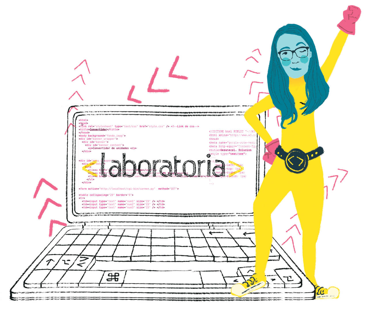 Laboratoria, un startup que capacita a mujeres para convertirse en desarrolladoras web. (EL UNIVERSAL)