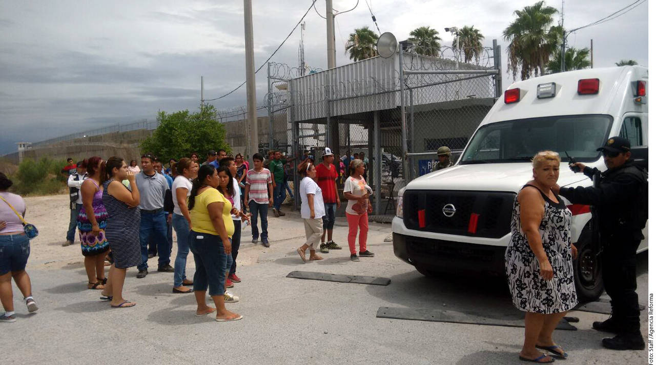 Identificados. Fueron identificados ocho de los nueve reos fallecidos y siete de los once lesionados. (AGENCIA REFORMA)   