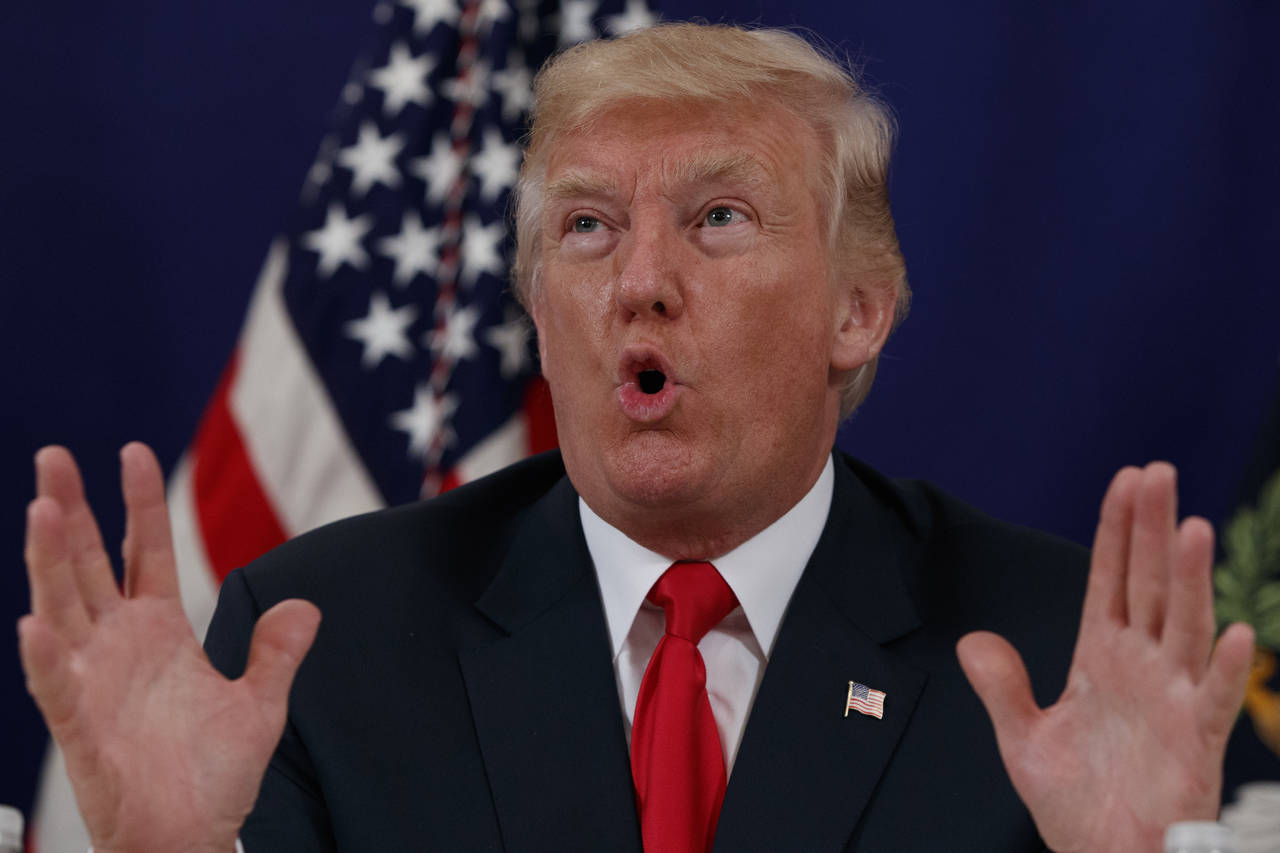 Frustración. Trump mostró frustración por la falta de resultados vía diplomática con Corea del Norte. (AP)