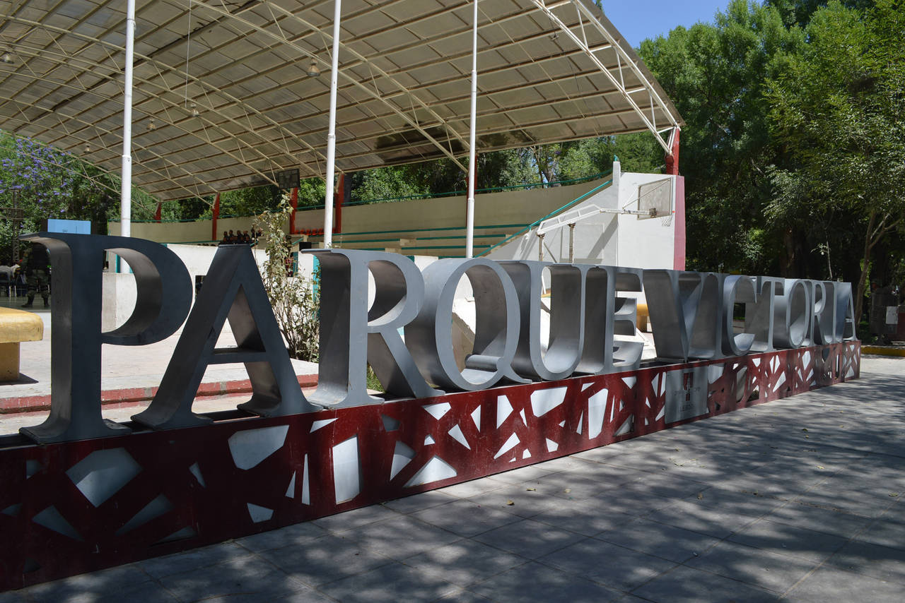 Parque. El parque Victoria ha sido víctima en muchas ocasiones de actos vandálicos, por ello se tiene que recibir atención. (EL SIGLO DE TORREÓN)  