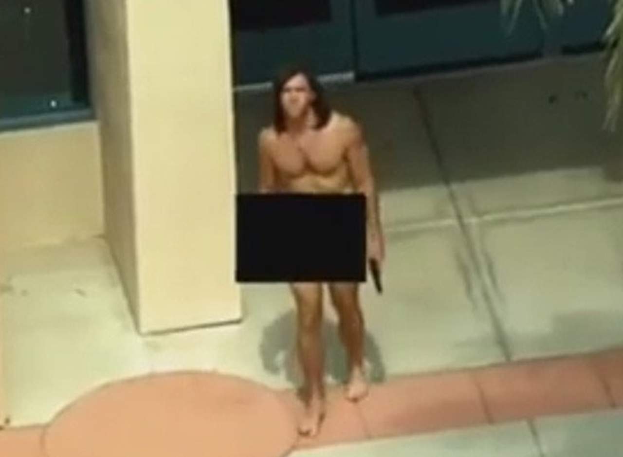 Hombre armado y desnudo entra a iglesia en Las Vegas