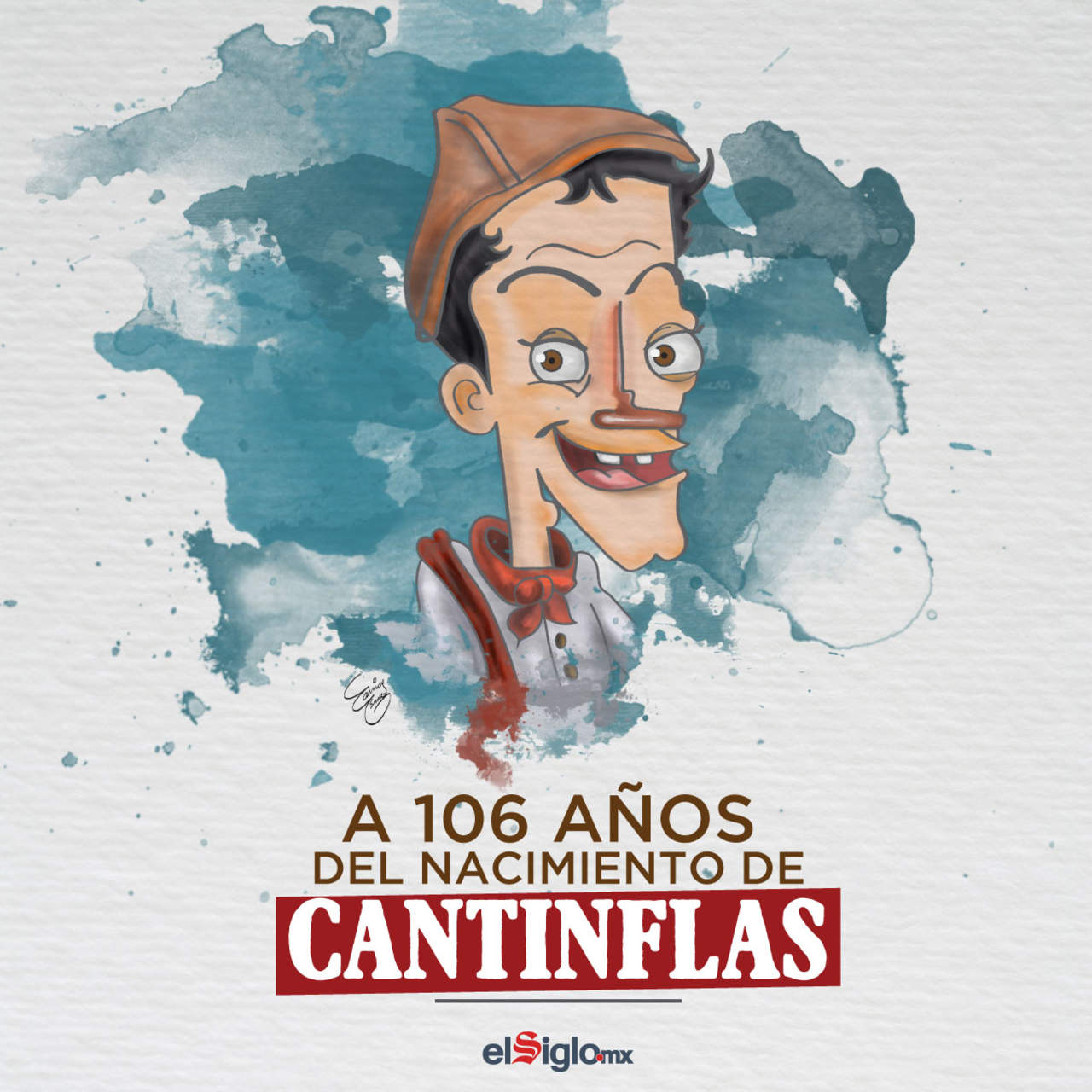 Su legendario personaje “Cantinflas”, inspirado en un barrendero borrachito que conoció cuando trabajaba en el Teatro Follies, representó al pelado de los 30.