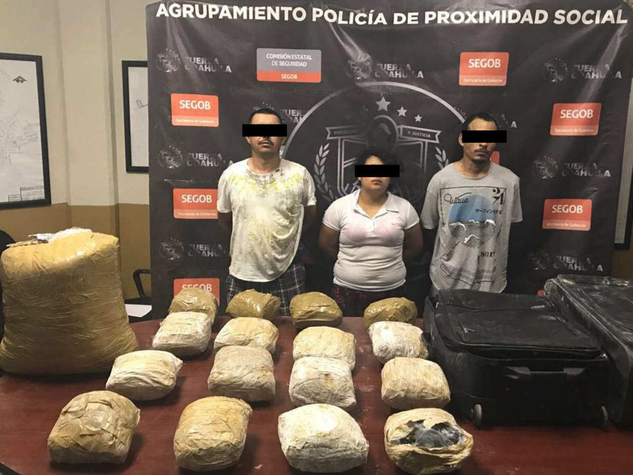 Asegura Fuerza Coahuila dos importantes cargamentos de droga