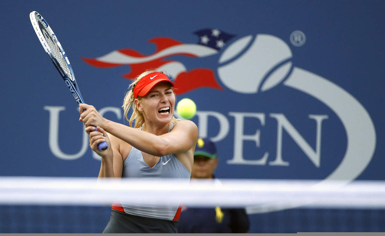 Maria Sharapova conquistó el US Open en el 2006. Maria Sharapova jugará el US Open