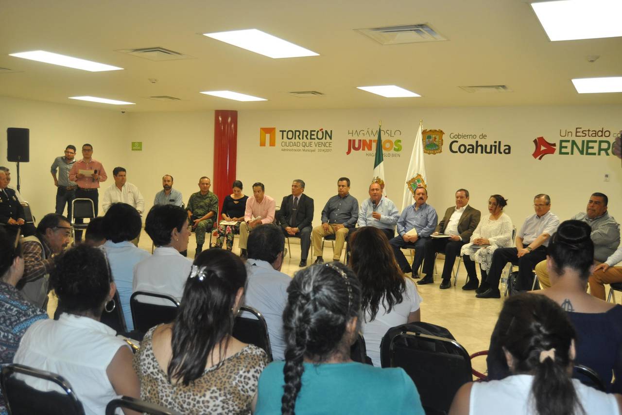 Compromisos. La plenaria de grupo Vida con el gobierno del Estado se celebró el martes en Torreón. (GUADALUPE MIRANDA)