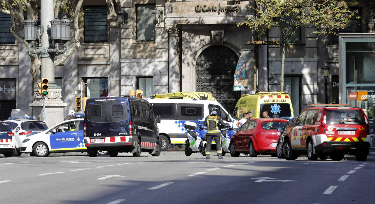 Las autoridades españolas han confirmado que el atropello se está tratando como un atentado terrorista. (EFE)