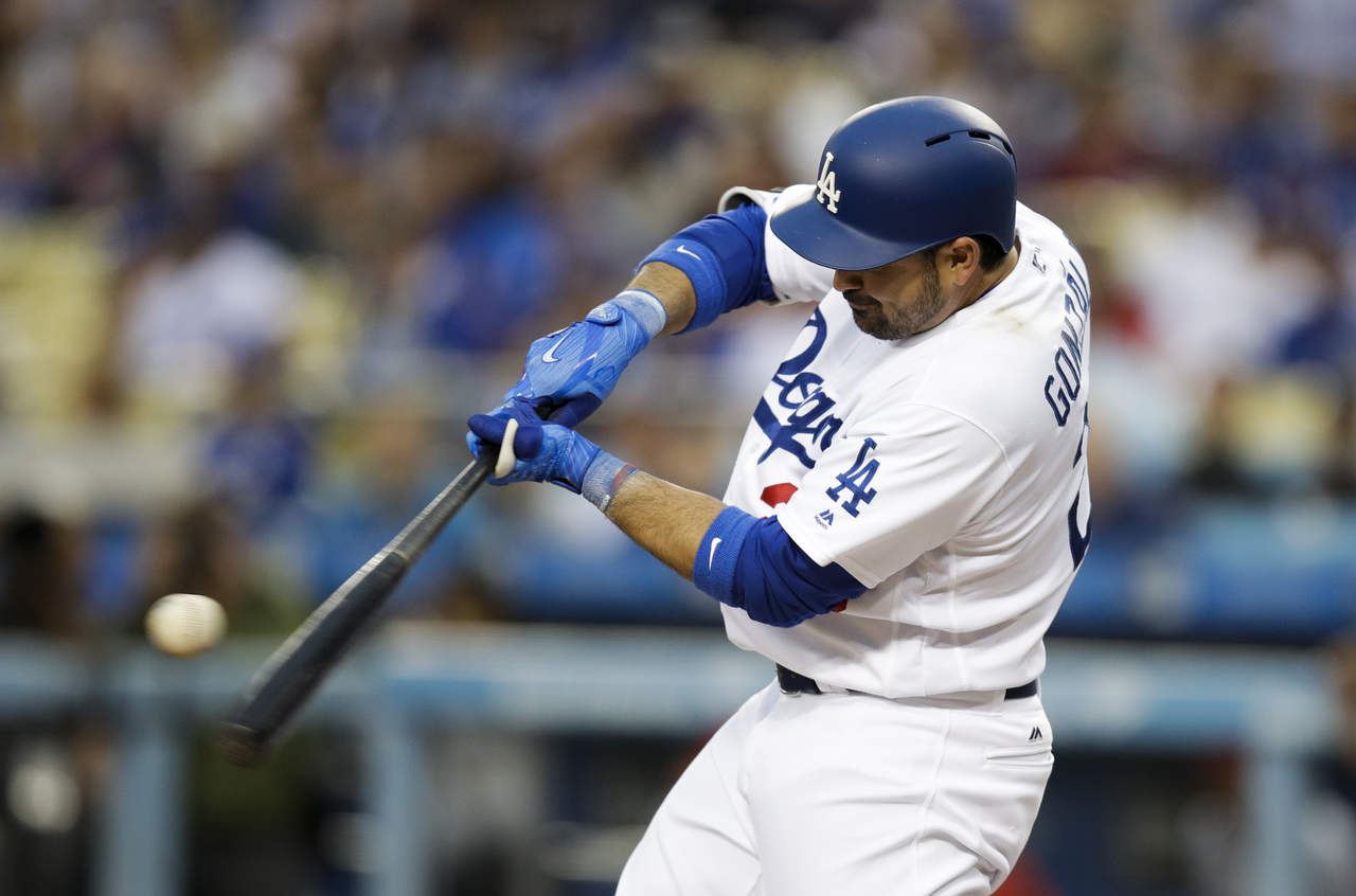 Adrián González no juega con los Dodgers de Los Ángeles desde el 11 de junio. (Archivo)