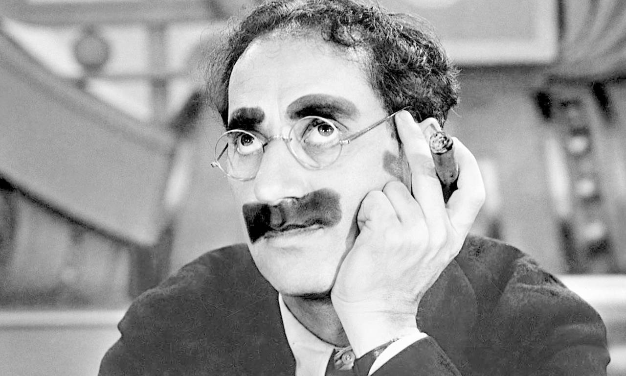 Grande. El genio de Groucho Marx, siempre conservó un humor ácido.(ARCHIVO)