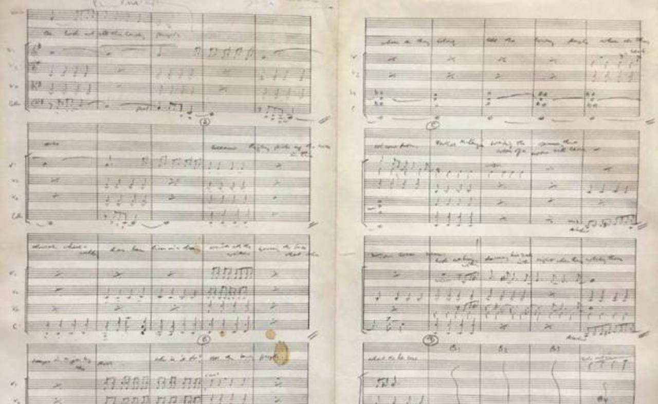 A la venta. El documento es del tema Eleanor Rigby. (ESPECIAL)