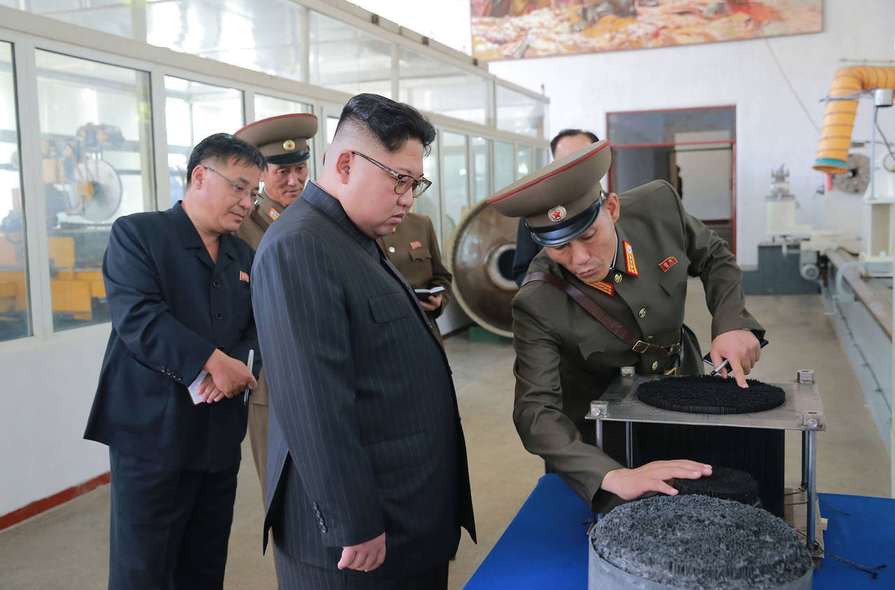 Misiles. La petición del mandatario muestra su determinación para desarrollar misiles ICBM. (AP)