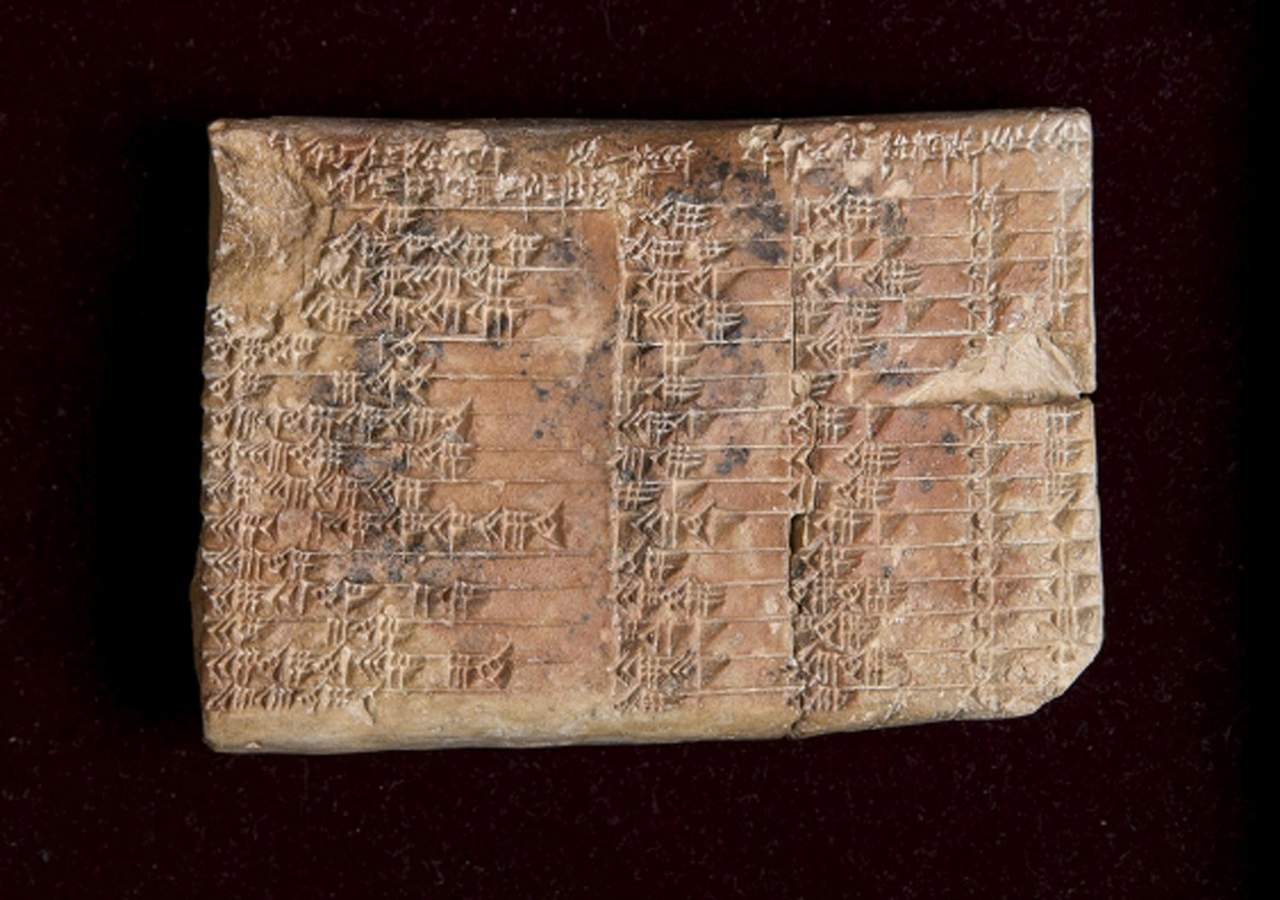 Investigadores australianos aseguran haber descubierto el propósito con el que se grabaron las inscripciones de la tablilla conocida como Plimpton 322, encontrada en el sur del actual Irak hace alrededor de cien años. (EFE)
