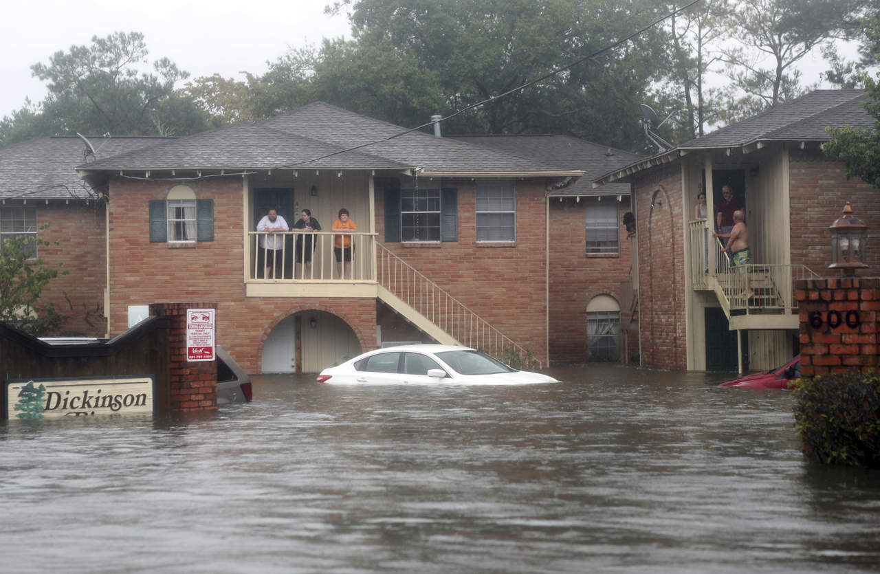El huracán Harvey causó severas inundaciones en Houston. (AP)