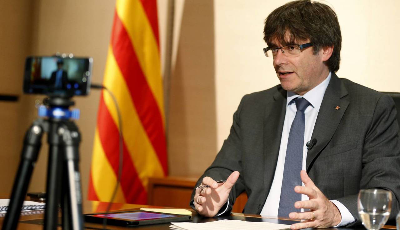 Política. El presidente de la Generalitat, dijo que una Cataluña independiente debe tener una política de defensa moderna. (ESPECIAL)