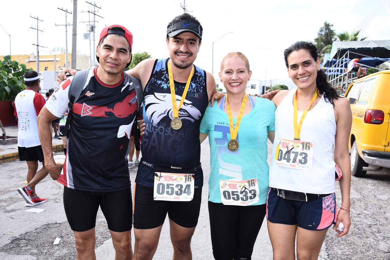 Ramón, Salomón, Denisse y Martha