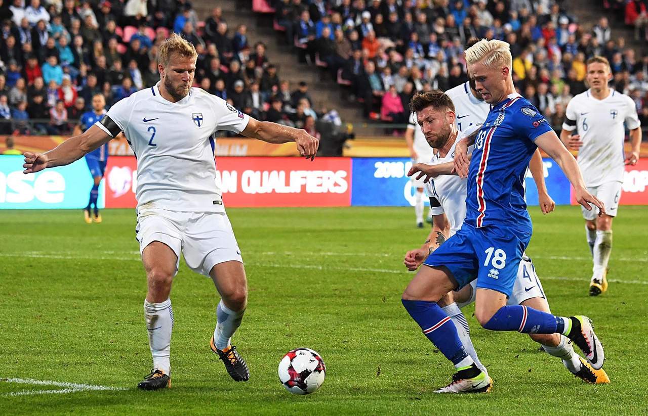 Finlandia consiguió su primera victoria en la eliminatoria mundialista y le propinó un duro golpe a Islandia. (EFE)