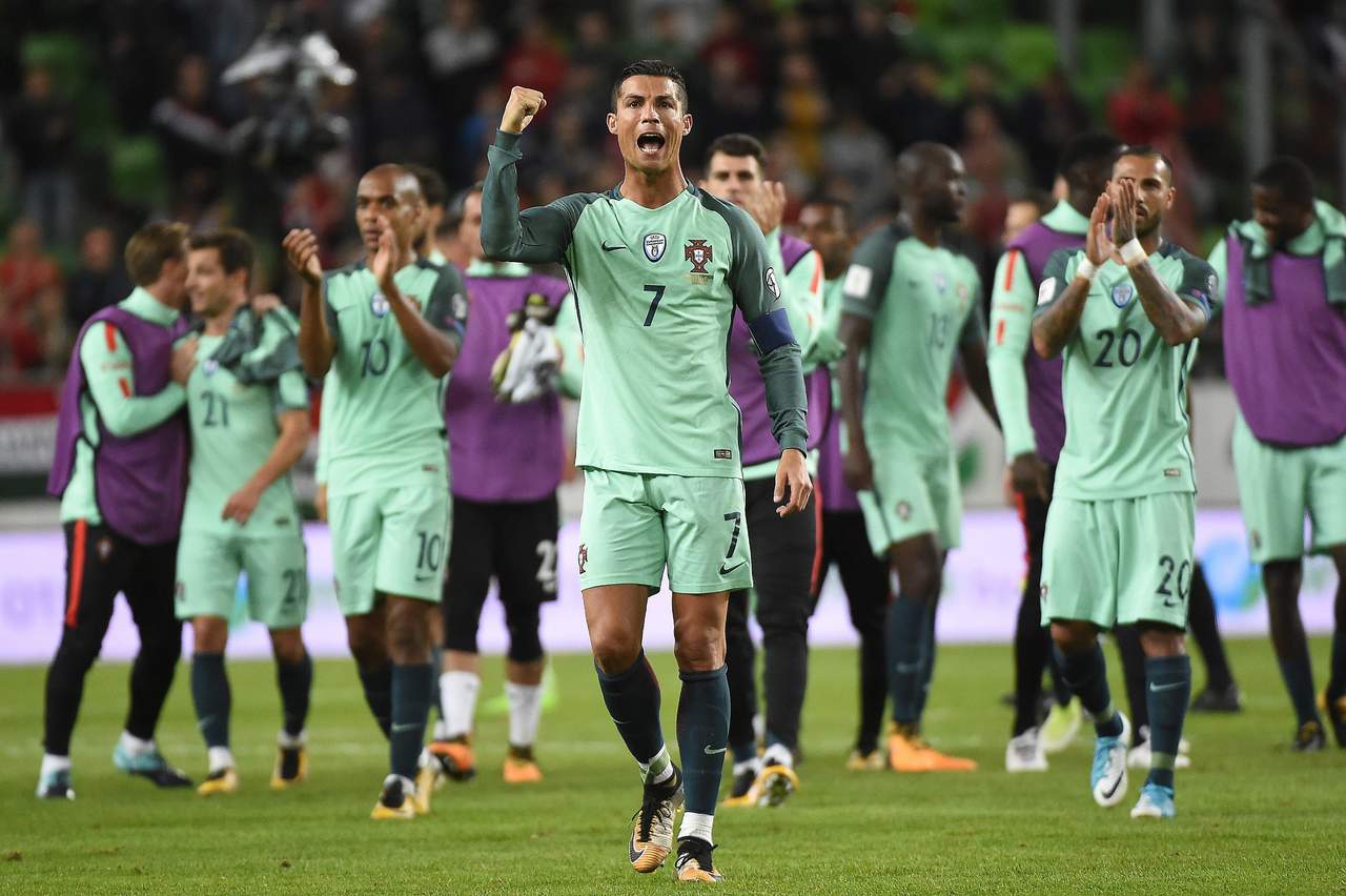 Portugal llegó a 21 puntos en el grupo B de las eliminatorias europeas, tres puntos por debajo de Suiza. (AP)
