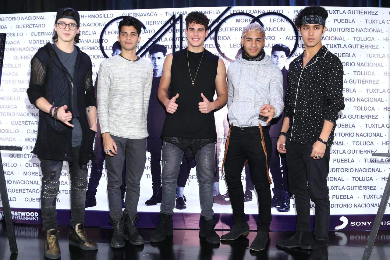 En conferencia de prensa, Christopher, Erick, Joel, Richard y Zabdiel pidieron a sus fans estar muy al pendiente de sus redes sociales para conocer su próximo sencillo, el cual llevará por título 'Nadie como yo'. (EL UNIVERSAL)