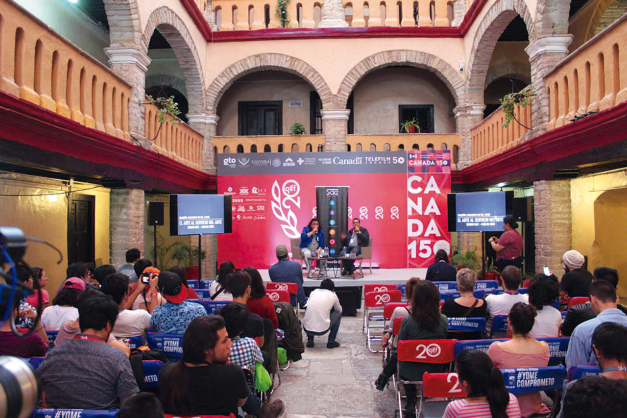 Conferencia SAE diseño sonoro para cine. Foto: María Alcantara/GIFF