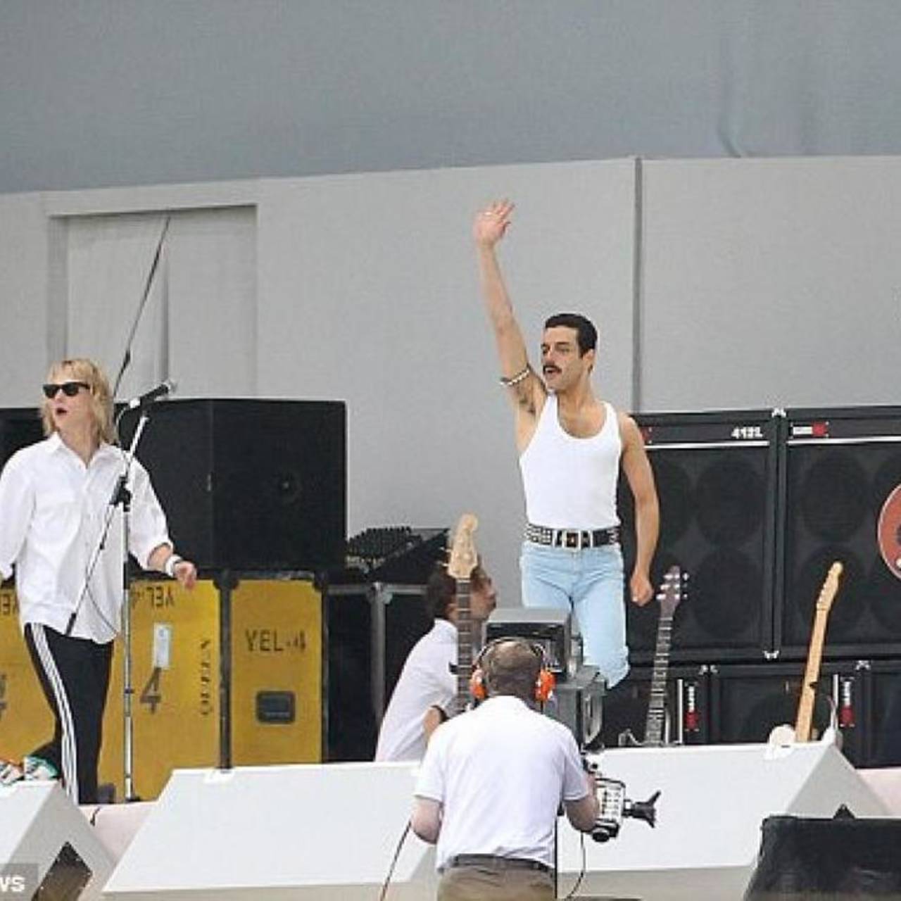 Interpretación. El actor Rami Malek da vida a Freddie Mercury.