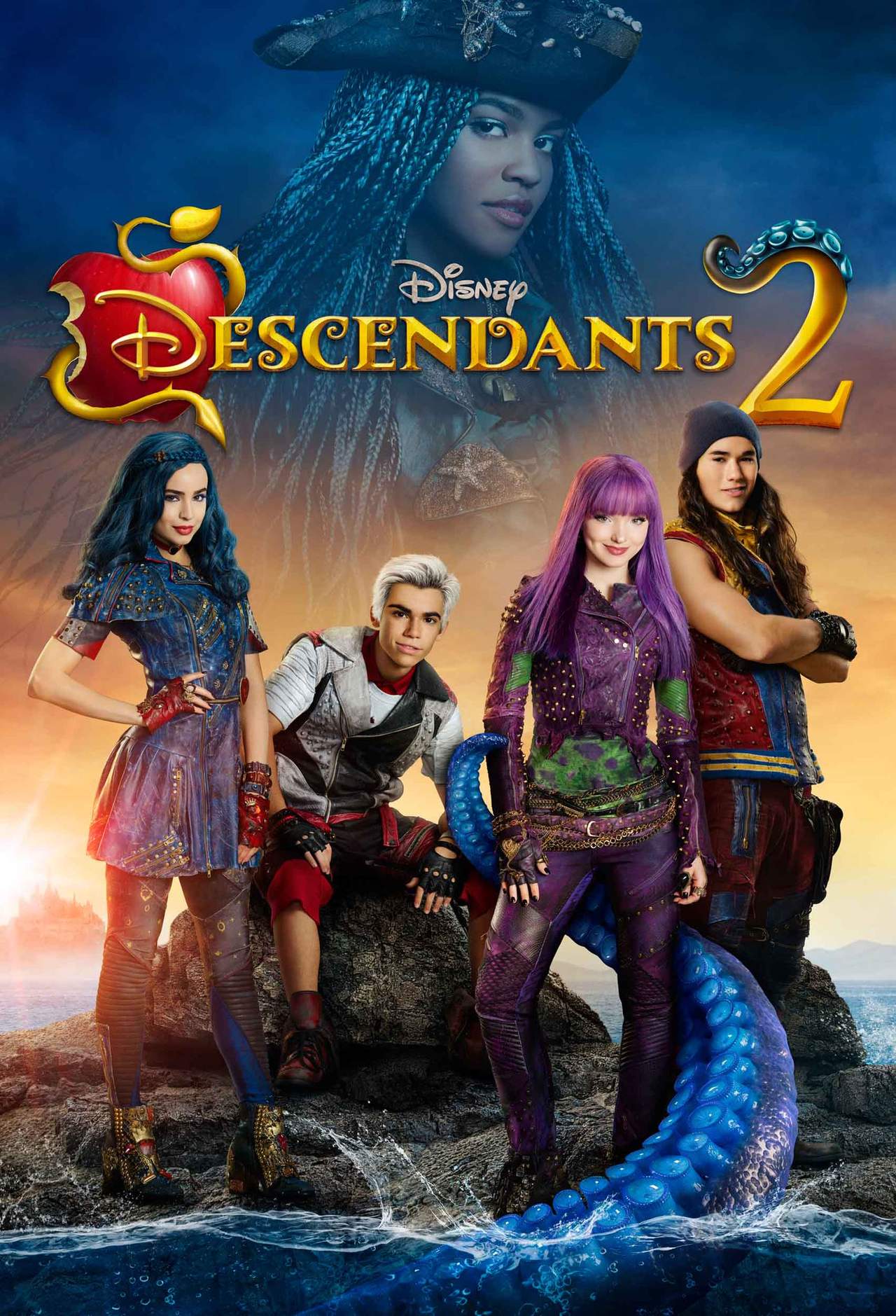 El pasado 20 de agosto, la emisión en simultáneo en Disney Channel y Disney XD de Descendientes 2 alcanzó más de cinco millones de espectadores únicos. (ESPECIAL) 