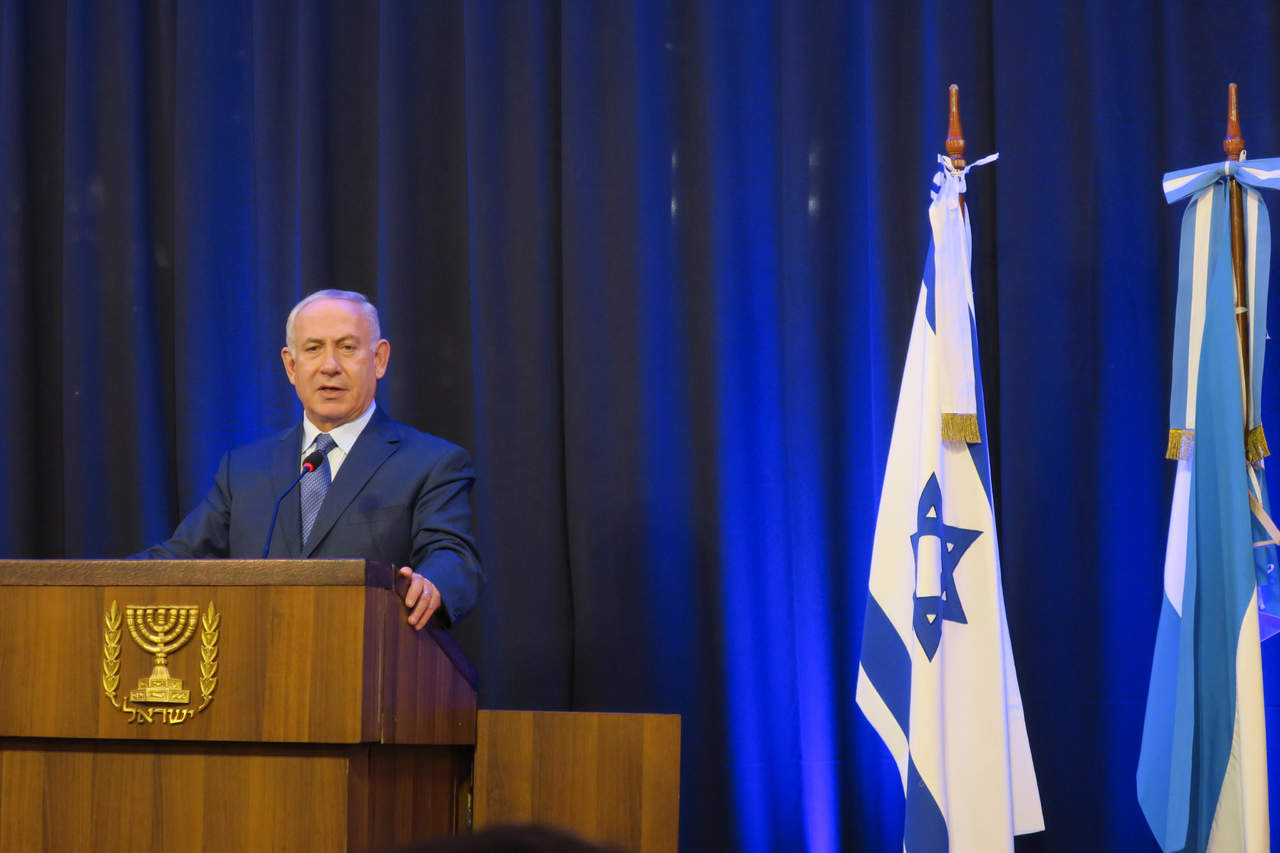 El primer ministro israelí, Benjamín Netanyahu podría no ser recibido por sus declaraciones en contra de México a principios de año. (ARCHIVO)