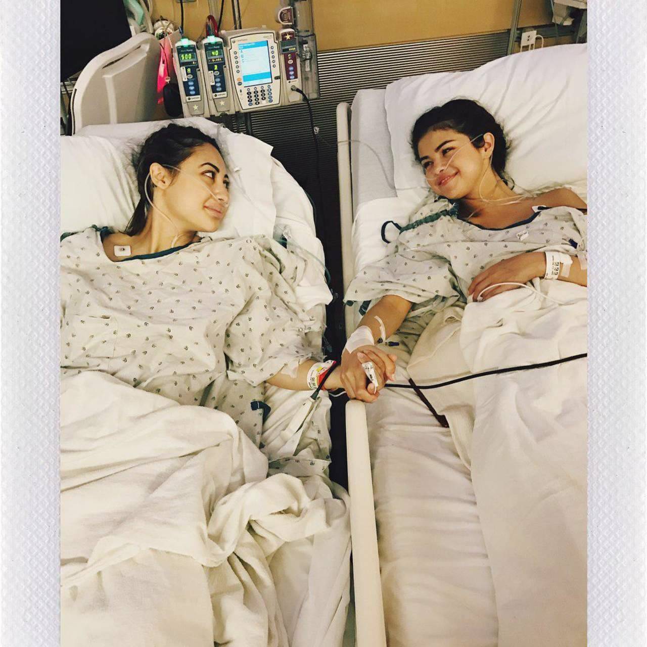 Amistad. Su amiga Francia Raisa fue quien le donó un riñón a Selena Gómez.