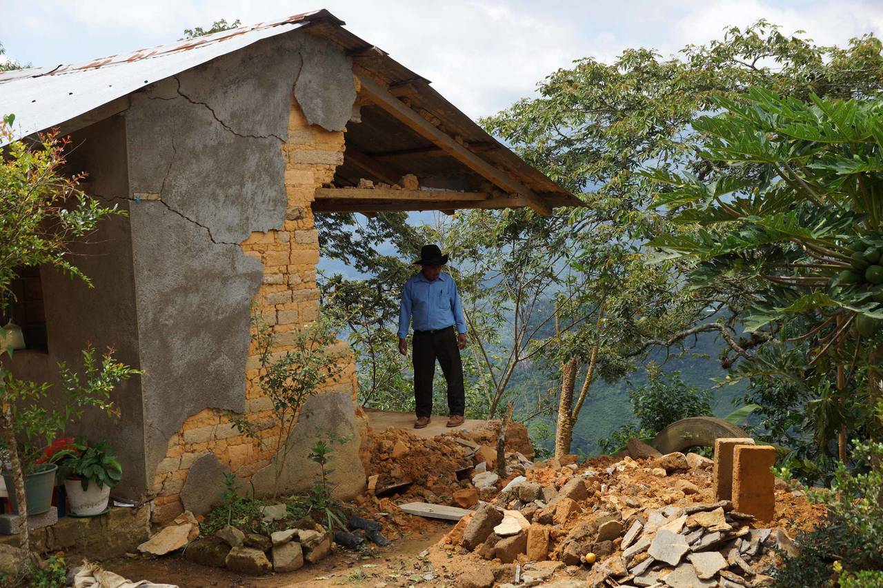 Apoyo. Buscan contribuir en la reconstrucción de más de 12 mil viviendas afectadas por el sismo.