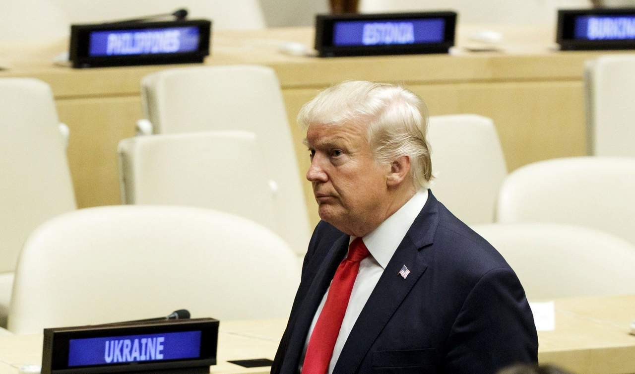 El presidente de Estados Unidos, Donald Trump, asistirá hoy a su primera asamblea general de la Organización de las Naciones Unidas. (EFE)