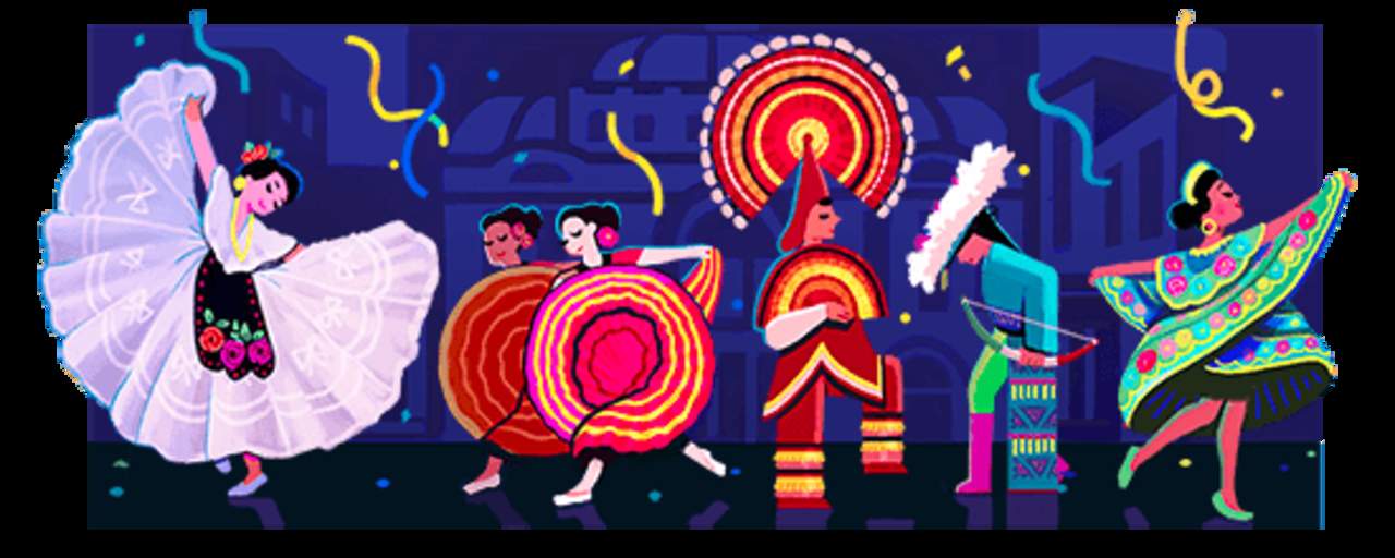 En el centenario de su nacimiento, Google le dedica un doodle a la coreógrafa mexicana Amalia Hernández. (EL SIGLO DE TORREÓN)