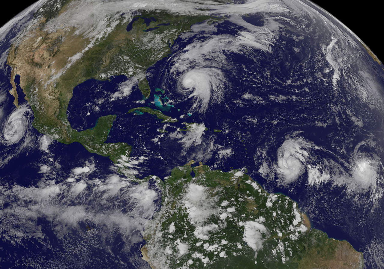 Norma se degradó a depresión tropical mientras se aleja de las costas del Pacífico mexicano. (ARCHIVO)
