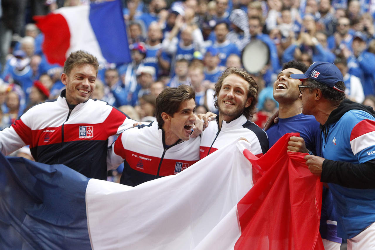 Francia buscará su décimo título de la Copa Davis. (AP)