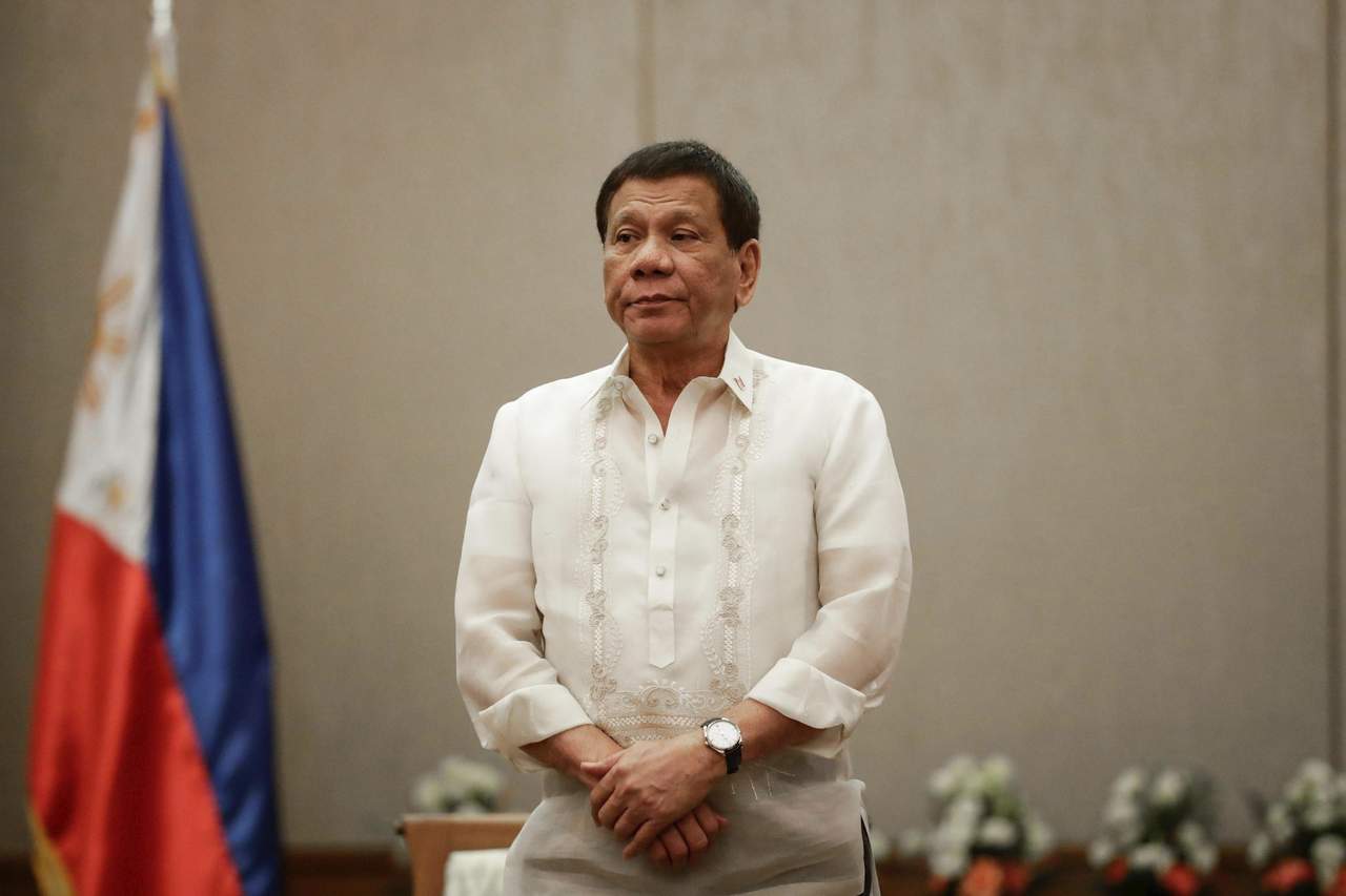 Duterte afirmó la víspera que su lucha contra las drogas sigue firme y acabará con cualquiera que esté involucrado, incluso contra su hijo Paolo. (ARCHIVO)