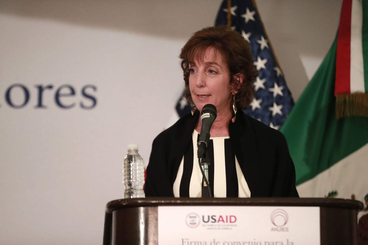 La embajadora de Estados Unidos en México, Roberta Jacobson (imagen), informó de la llegada. (ARCHIVO)