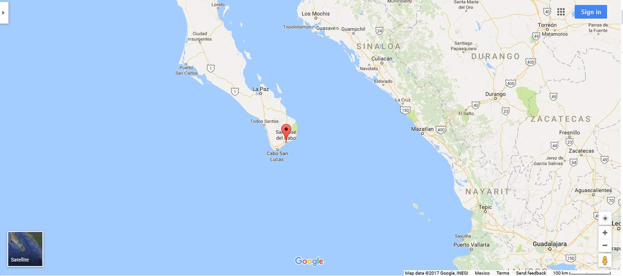 Un sismo de magnitud 5.1 grados se registró esta madrugada al noroeste de San José del Cabo, Baja California Sur, reportó el Servicio Sismológico Nacional. (Captura de pantalla)