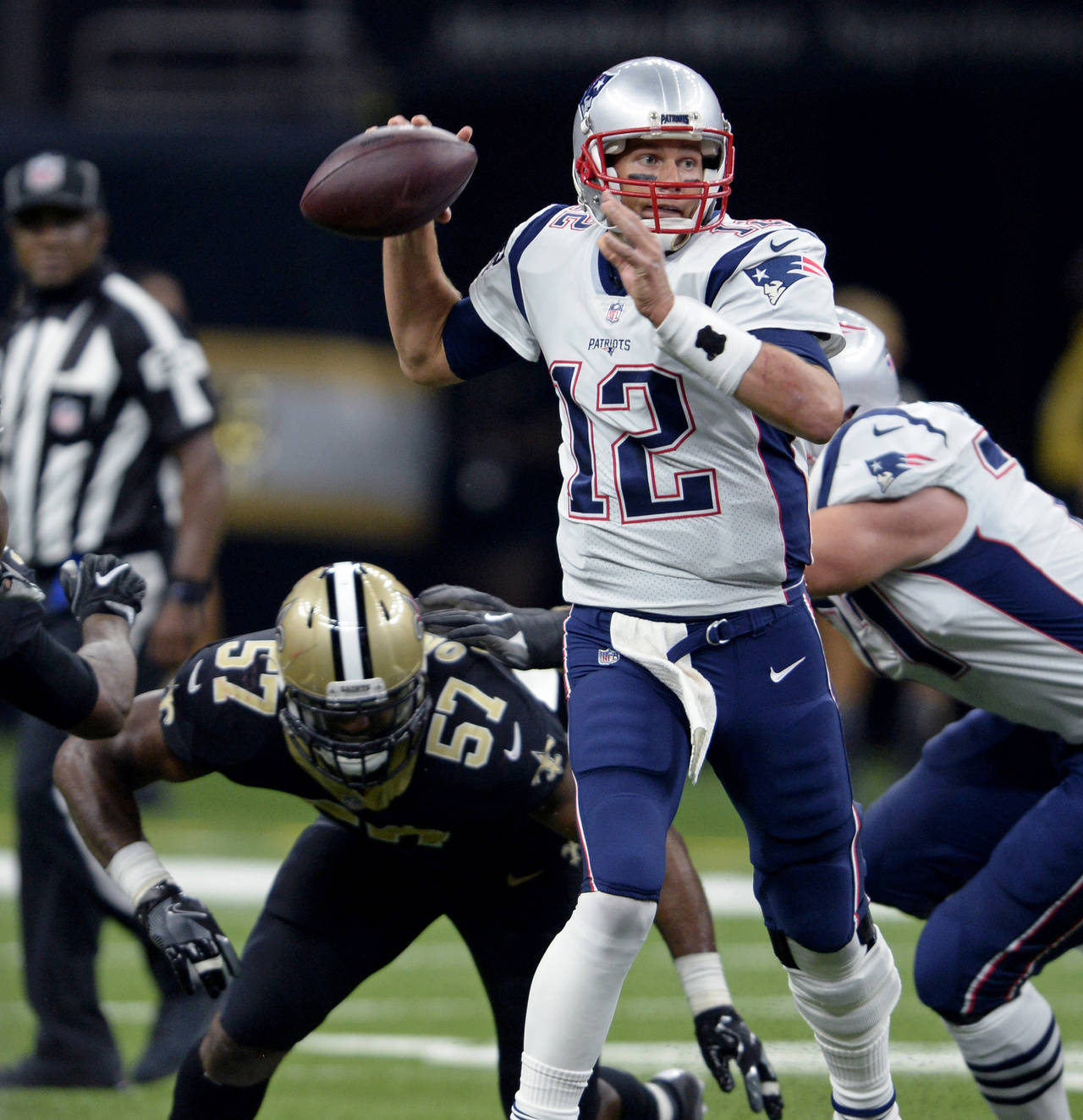 Tom Brady y los Patriots jugarían en el Azteca el 19 de noviembre. 