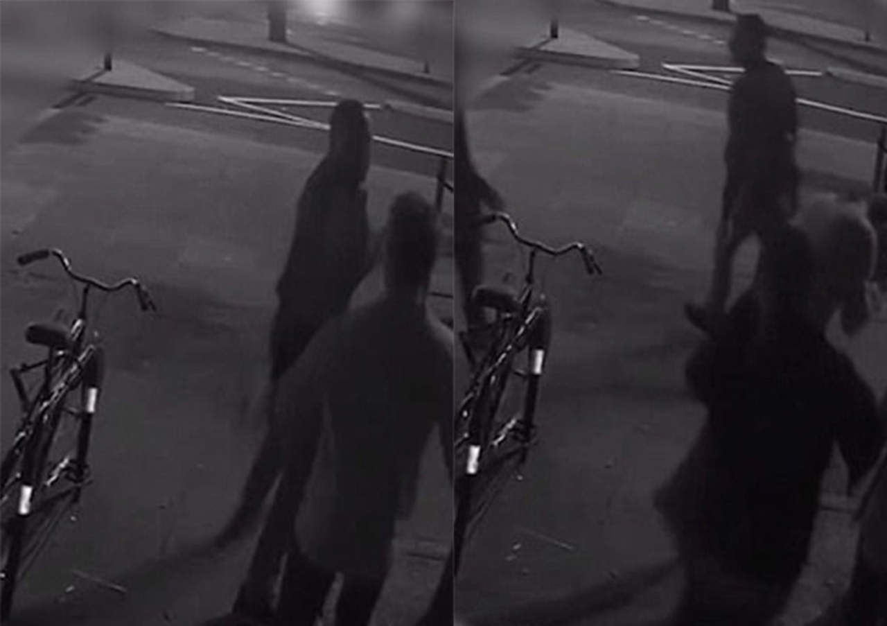 El video fue publicado por las autoridades para lograr dar con la identidad del atacante. (YOUTUBE)