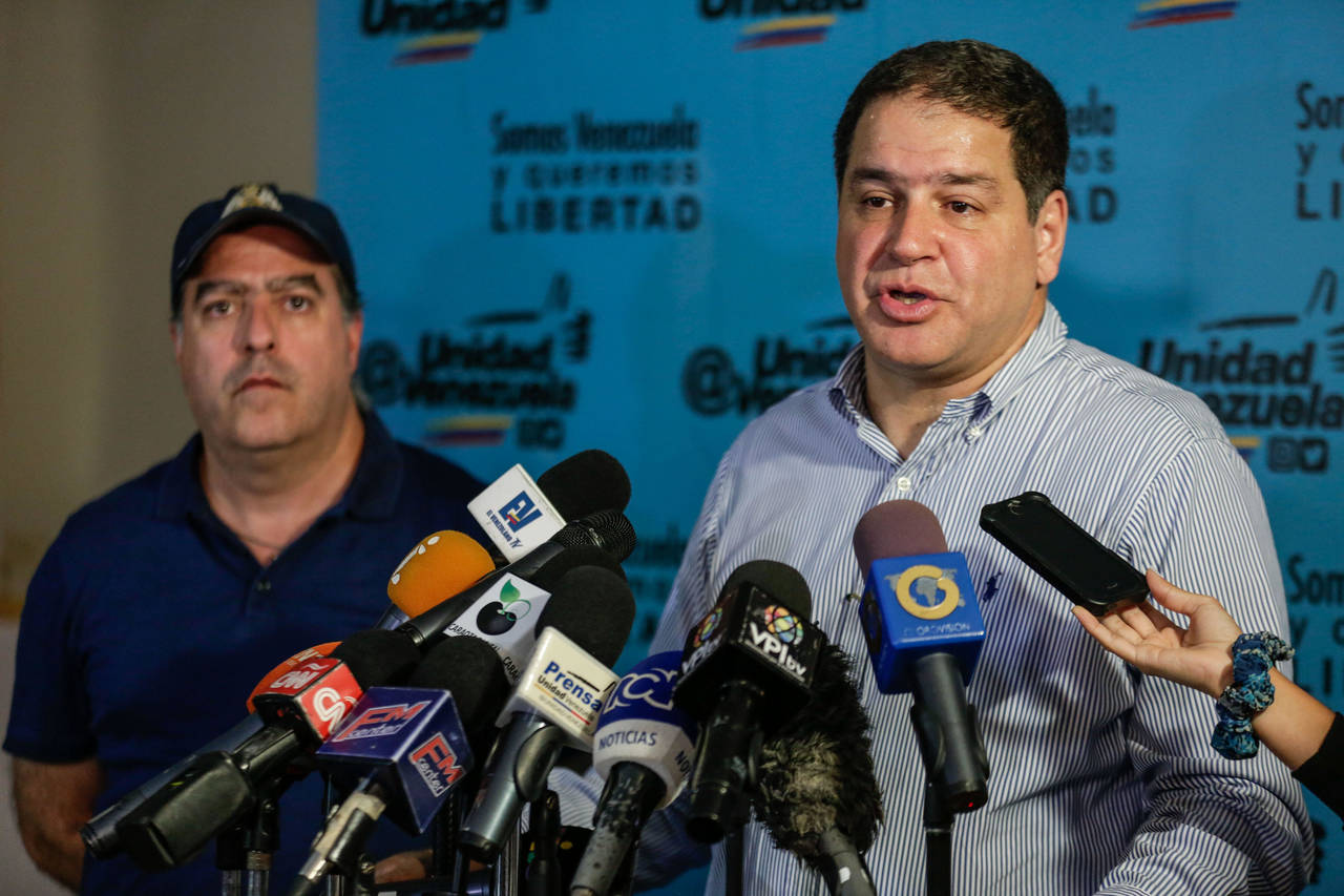 Crisis. La oposición aseguró que no viajará a República Dominicana para retomar el diálogo con Maduro. (EFE)
