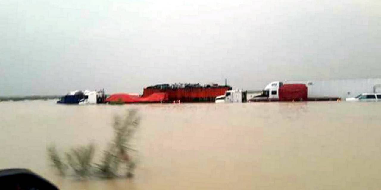 Peligro. El incremento en las precipitaciones podrían ocasionar el desbordamiento del Río Bravo. (NOTIMEX)