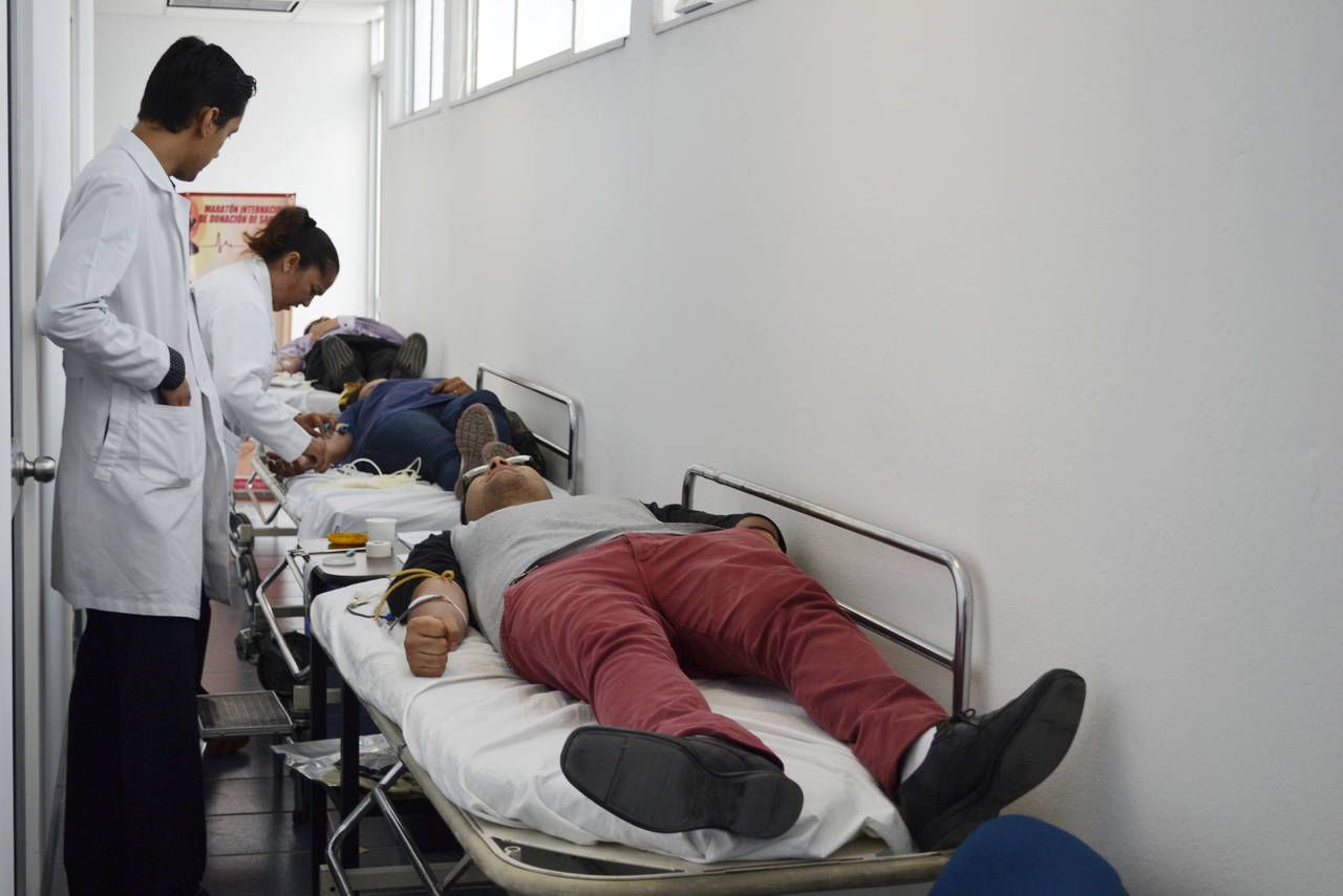 Campaña. El día de hoy realizarán jornada de donación de sangre en la Facultad de Ciencias de Salud de la UJED. (ARCHIVO)