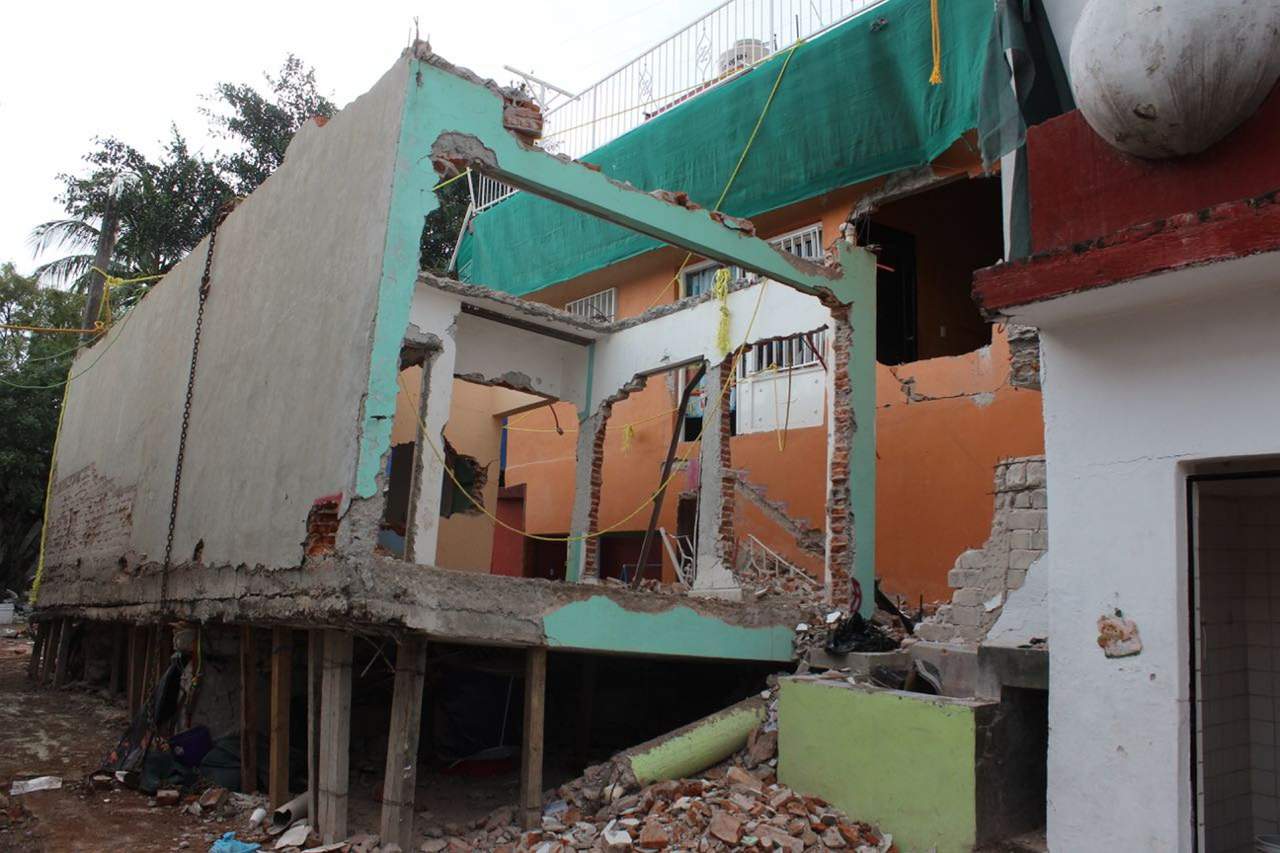 La cifra preliminar de 10 mil casas dañadas por el sismo del pasado 19 de septiembre, probablemente irá aumentando conforme avance el censo. (NOTIMEX)