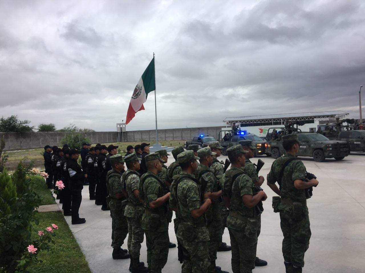 Participan diversas corporaciones coordinadas por el general Arturo Coronel, entre ellas, Fuerza Coahuila, Policía Municipal, Policía Investigadora y un Ministerio Público. (EL SIGLO DE TORREÓN) 
