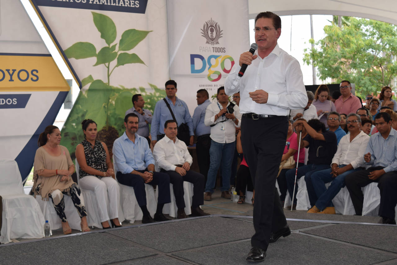 Presupuesto. El gobernador, José Aispuro Torres dijo confiar en que se cuente con un presupuesto similar al de este año. (EL SIGLO DE TORREÓN) 