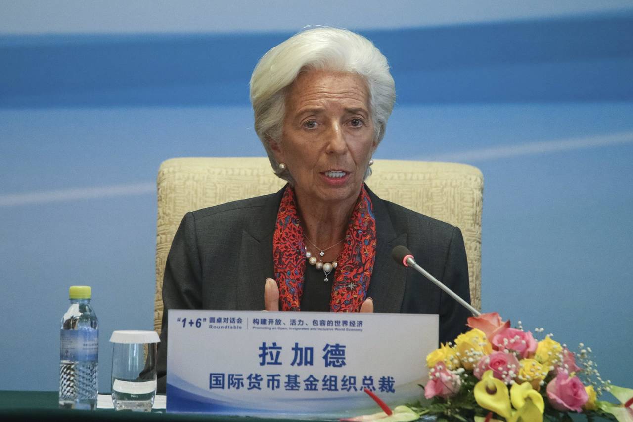 Tipo de cambio. Según el FMI, que tiene como director gerente a Christine Lagarde, el crédito ha sido un respaldo. (ARCHIVO)