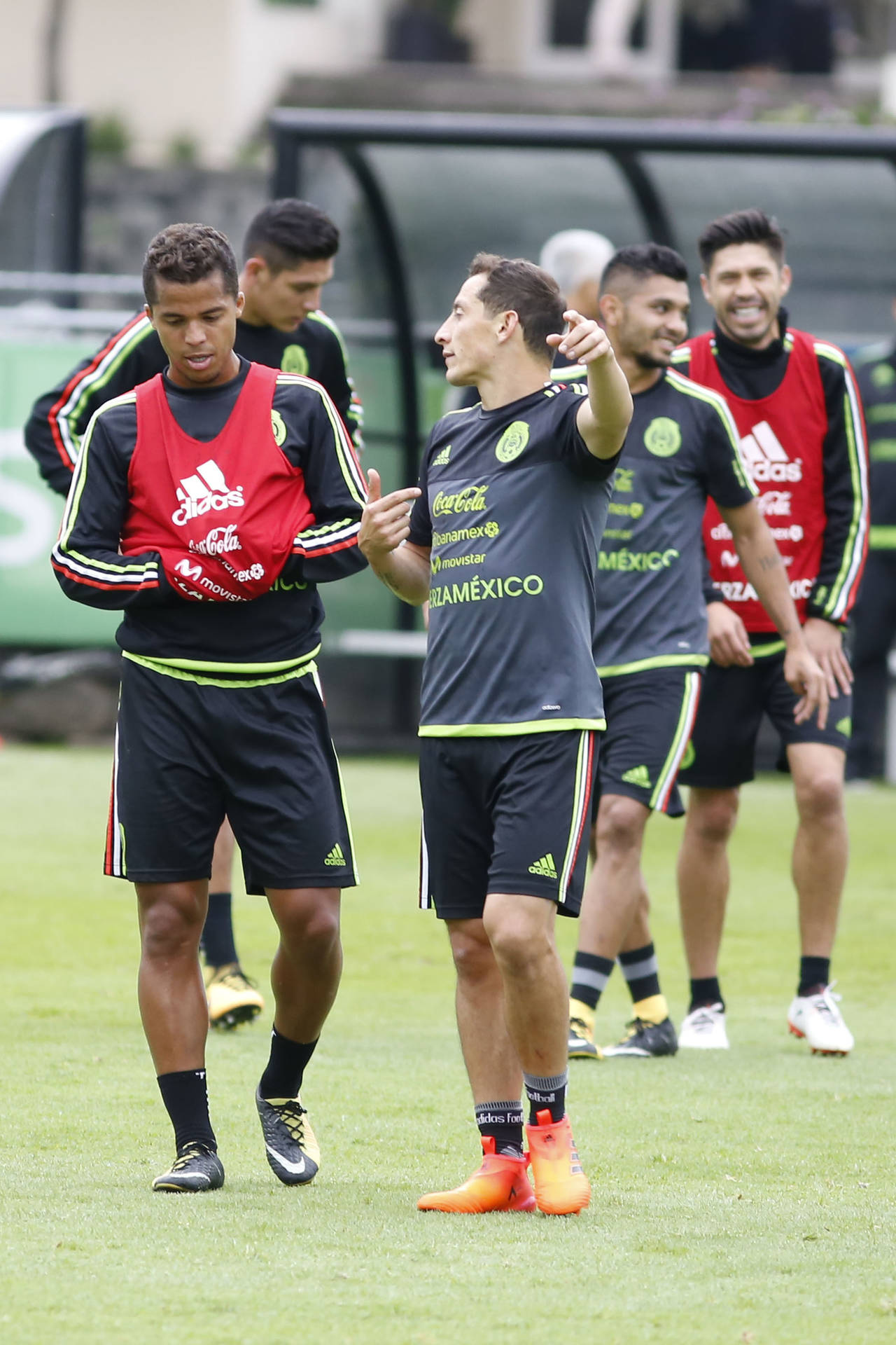 Integrantes de la Selección Mexicana que hoy buscará un triunfo ante la selección de Honduras. 