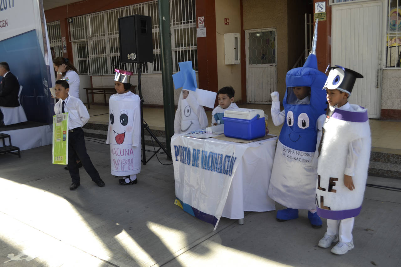 Prevención. Arrancó la Tercera Semana Nacional de Salud en Gómez Palacio, para la vacunación y medidas preventivas. (EL SIGLO DE TORREÓN) 