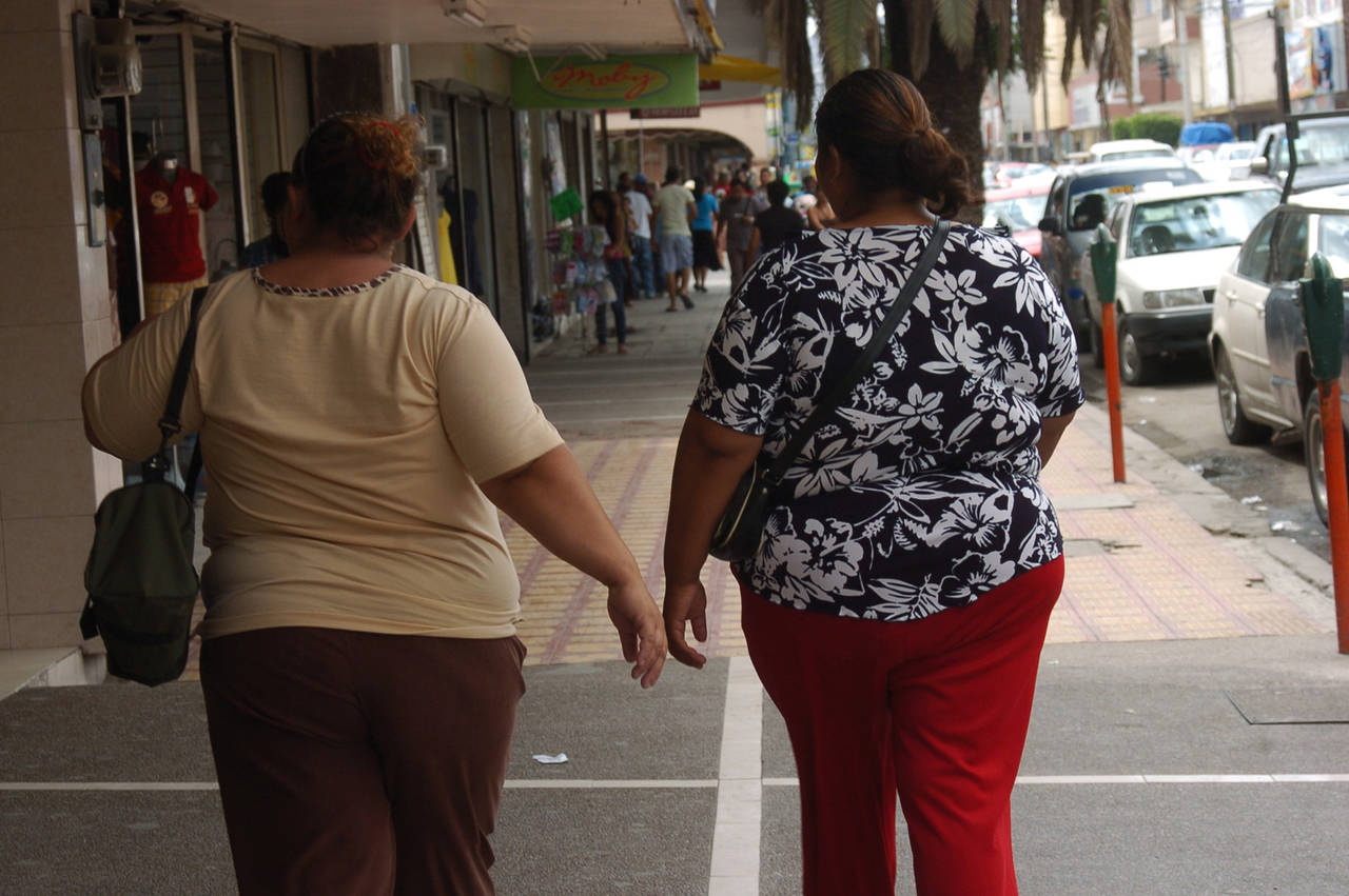 Rango. En 1975, 13.5% de las mexicanas mayores de 20 años entraban en el rango de obesidad; en 2016 fue de 34%. (EL SIGLO DE TORREÓN)